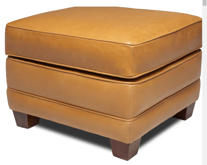 American Leather ETHAN Chair & Ottoman - Image 3
