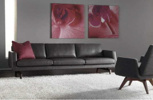 American Leather NASH 3 & 2 Seat Sofa & Loveseat - Image 4