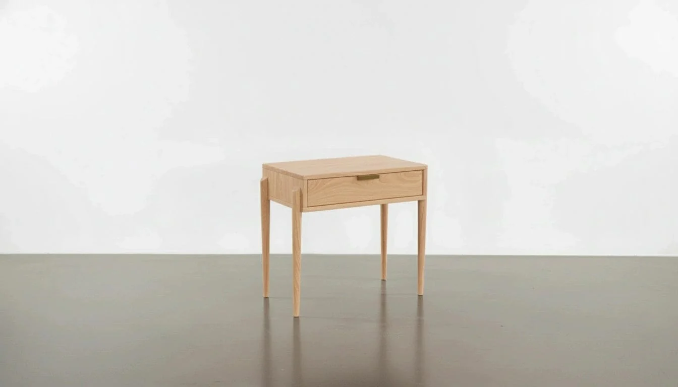 Apollo Side Table in Maple - Solid Wood | Columbus OH - Image 4