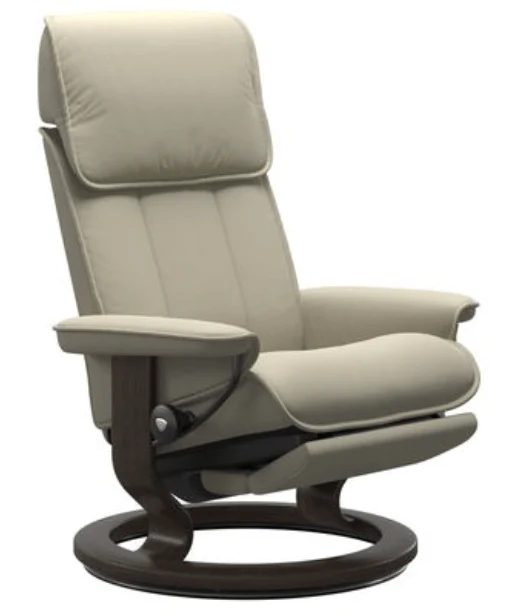 Stressless Admiral Recliner with Ottoman - Image 4