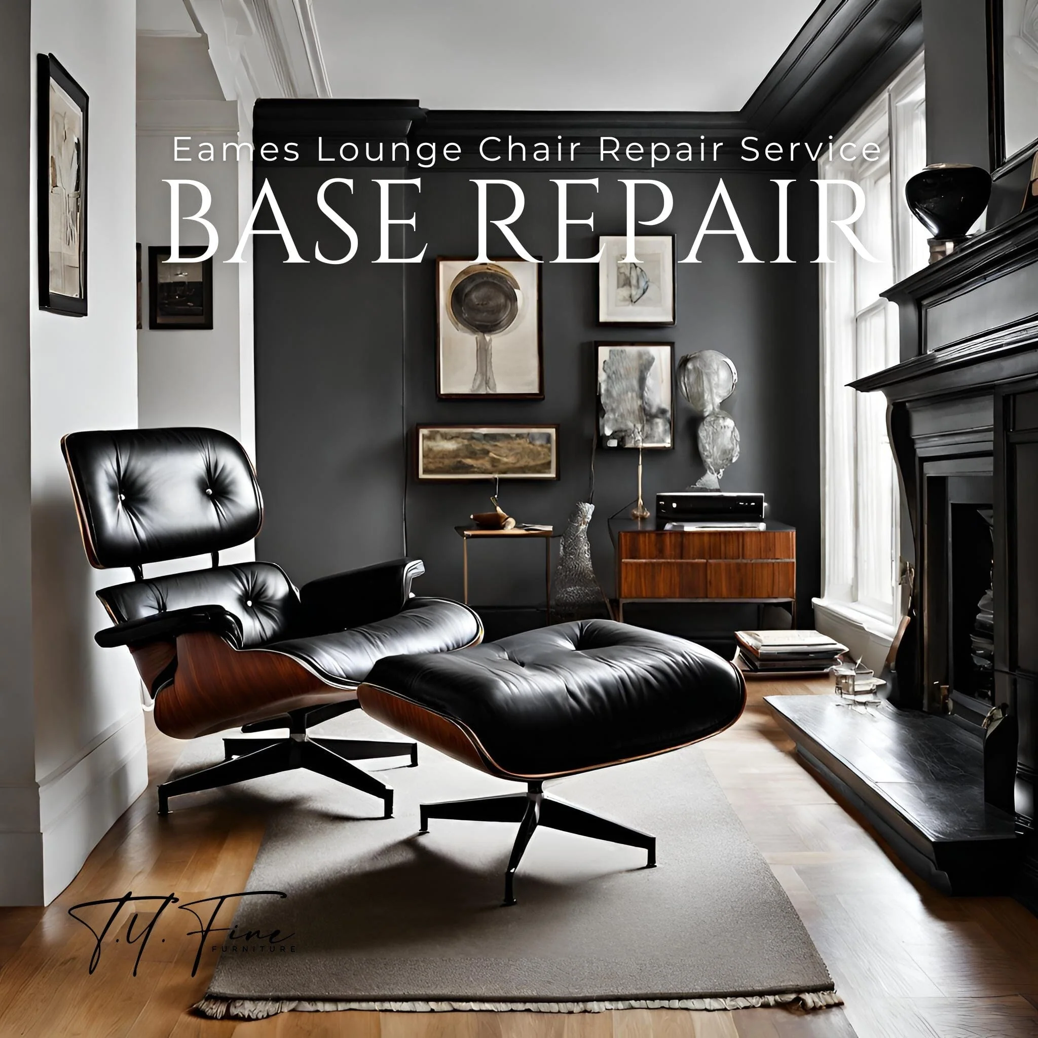 Eames Lounge Chair Repair - Base Repair
