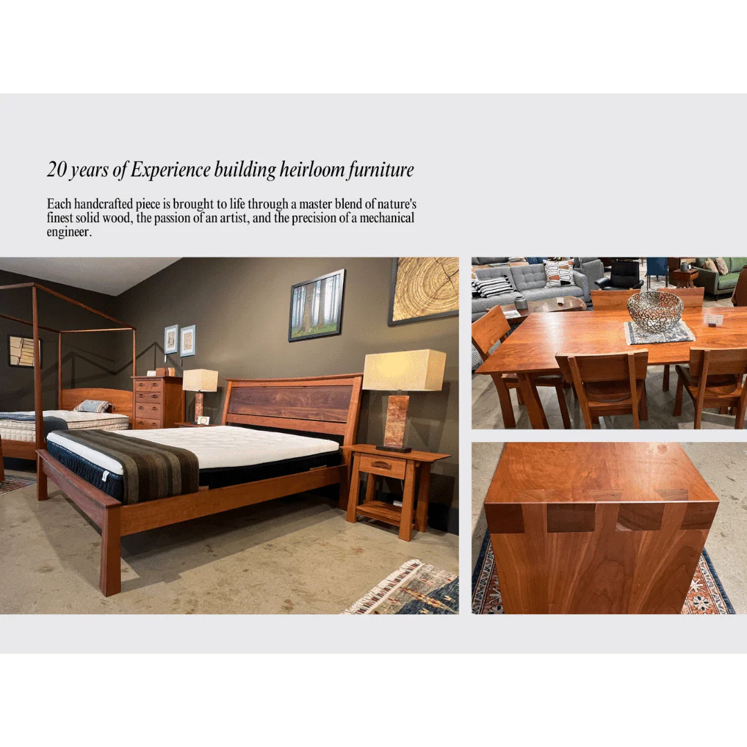 Enso Dining Table - Solid Wood | Columbus OH - Image 11