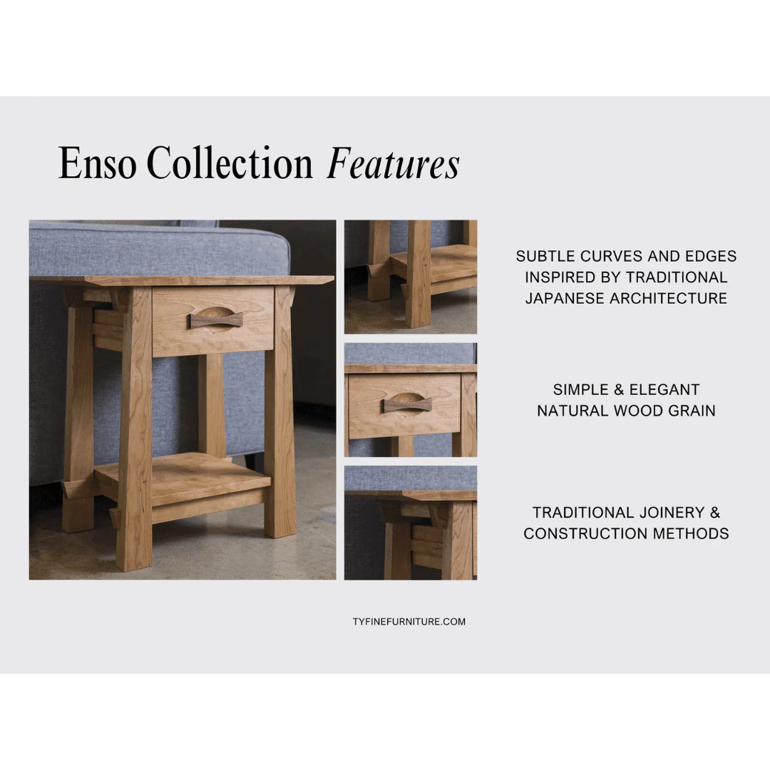 Enso Dining Table - Solid Wood | Columbus OH - Image 8