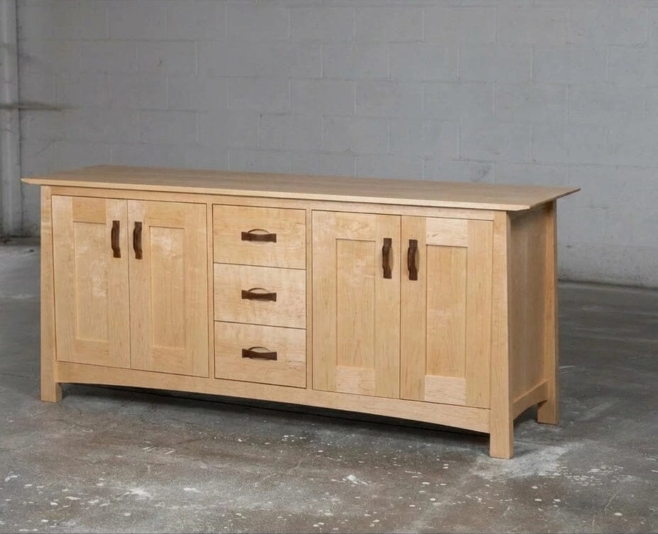 Enso Credenza & Buffet in Maple - Solid Wood | Columbus OH - Image 4