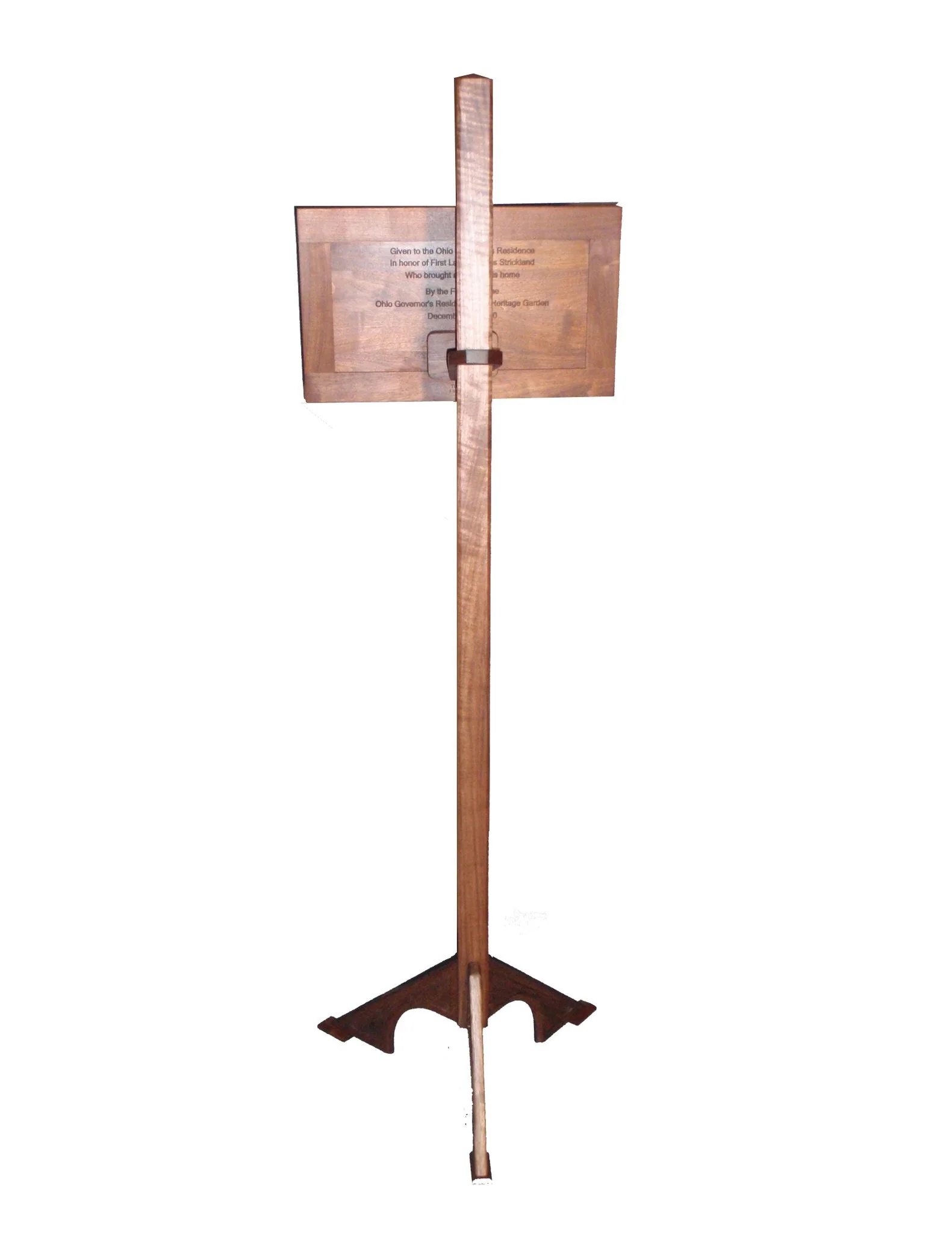 Governor's Music Stand - Solid Hardwood | Columbus - Image 3