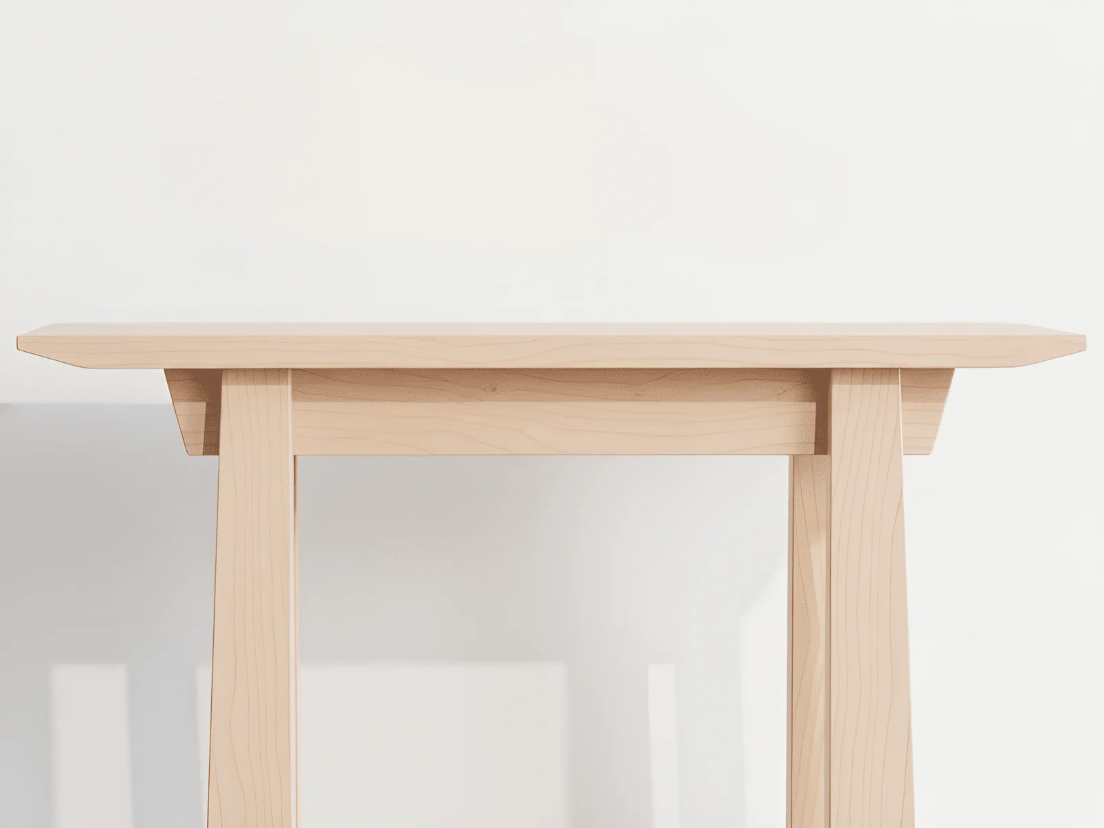 Horizon Side Table in Maple - Solid Wood | Columbus OH - Image 6