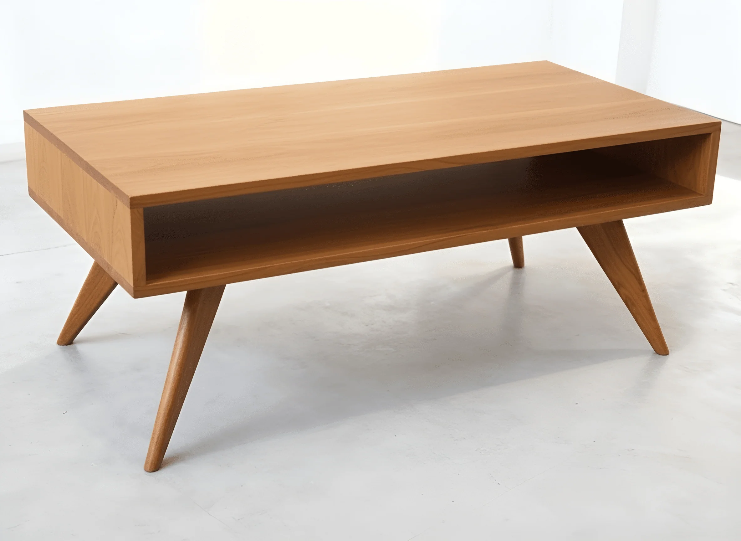 Modern Coffee Table - Solid Wood | Columbus OH - Image 3