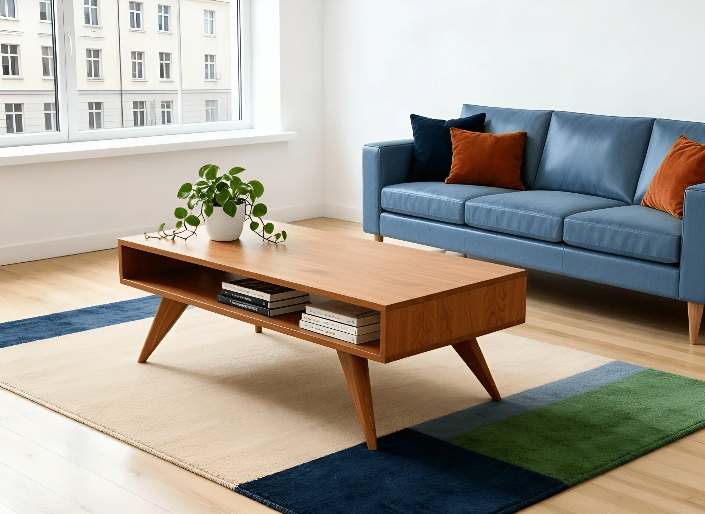 Modern Coffee Table - Solid Wood | Columbus OH - Image 5