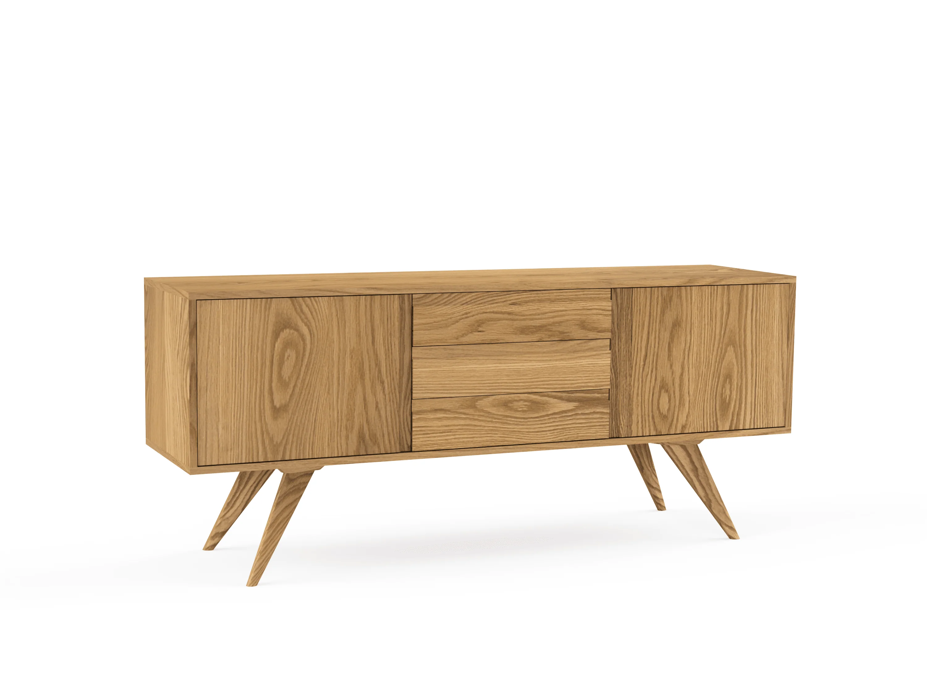 Modern Credenza & Buffet - Solid Wood | Columbus - Image 13
