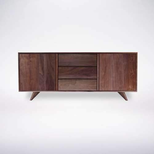 Modern Credenza & Buffet - Solid Wood | Columbus - Image 3