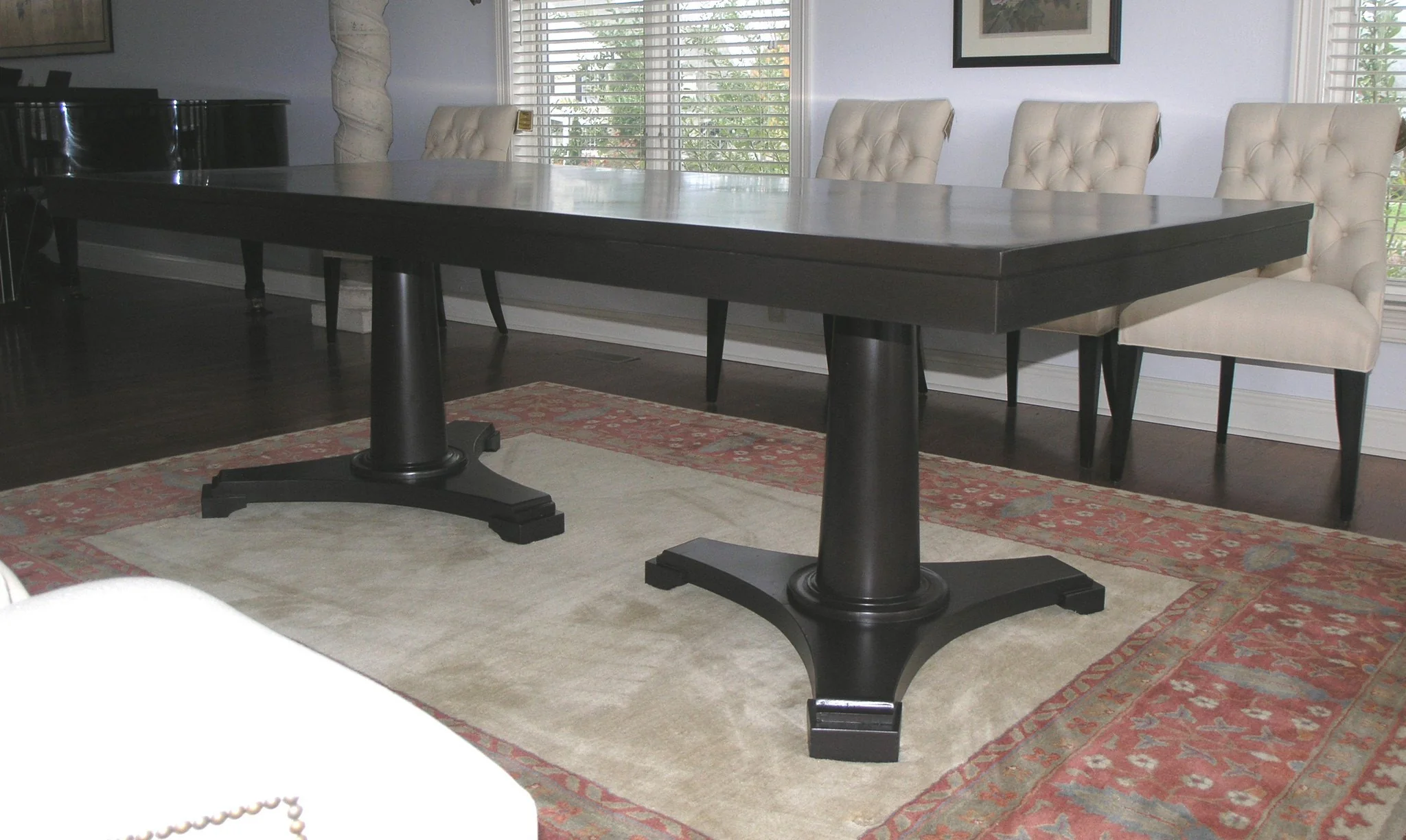 Pedestal Table - Solid Hardwood | Columbus OH - Image 3