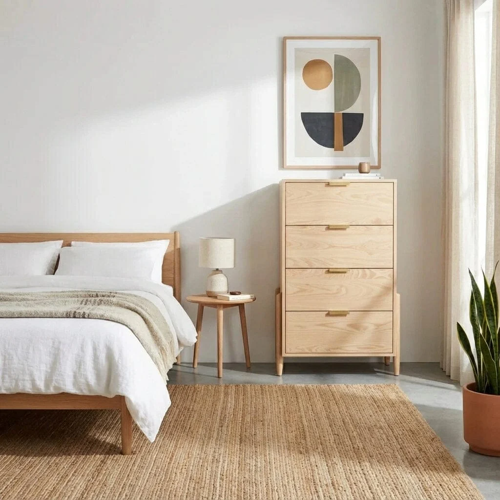 Apollo Tall Dresser in Maple - Solid Wood | Columbus OH - Image 2