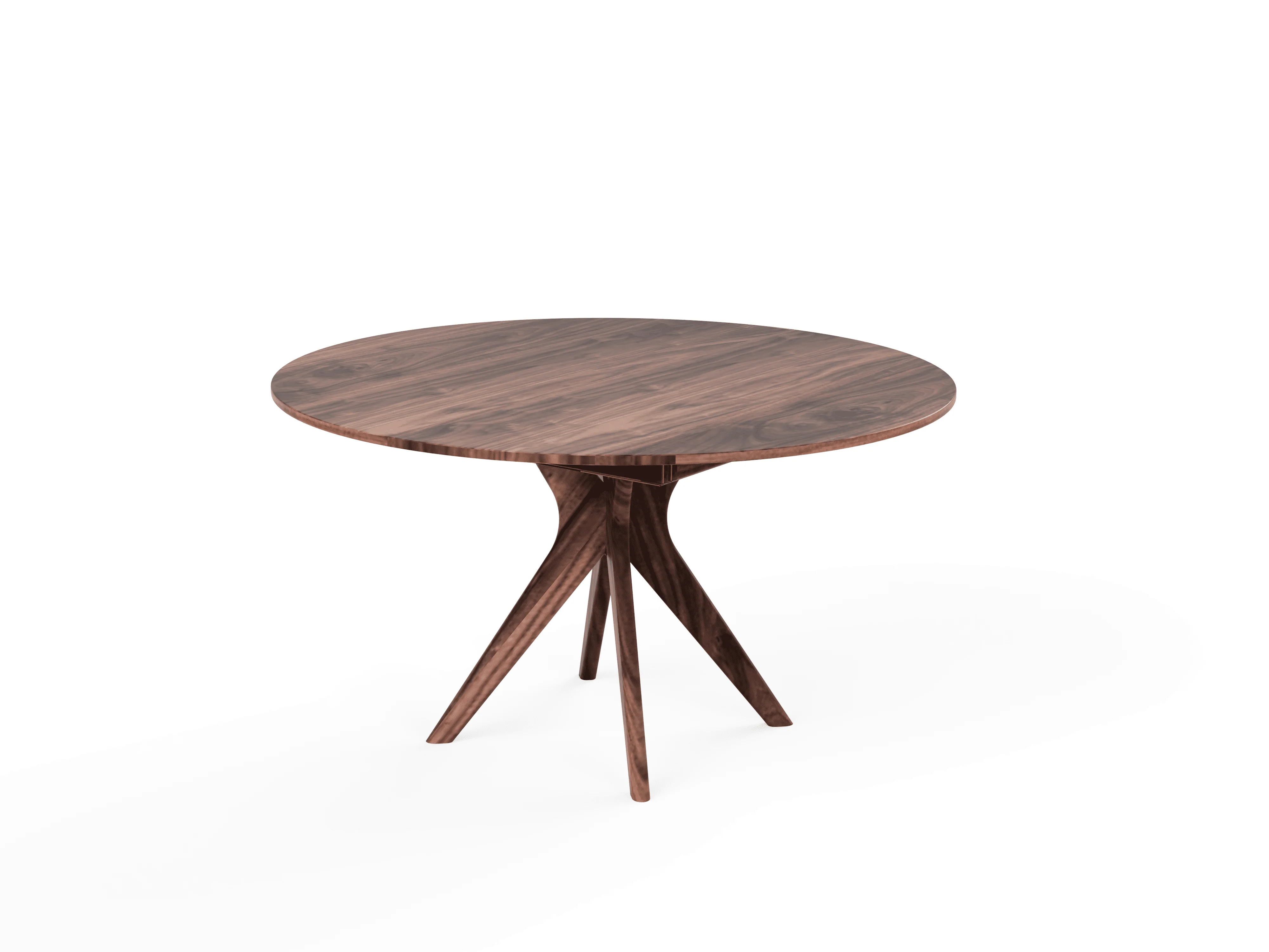 Strata Extendable Round Dining Dinette Table - Solid Wood Extension Dining Table - Image 10