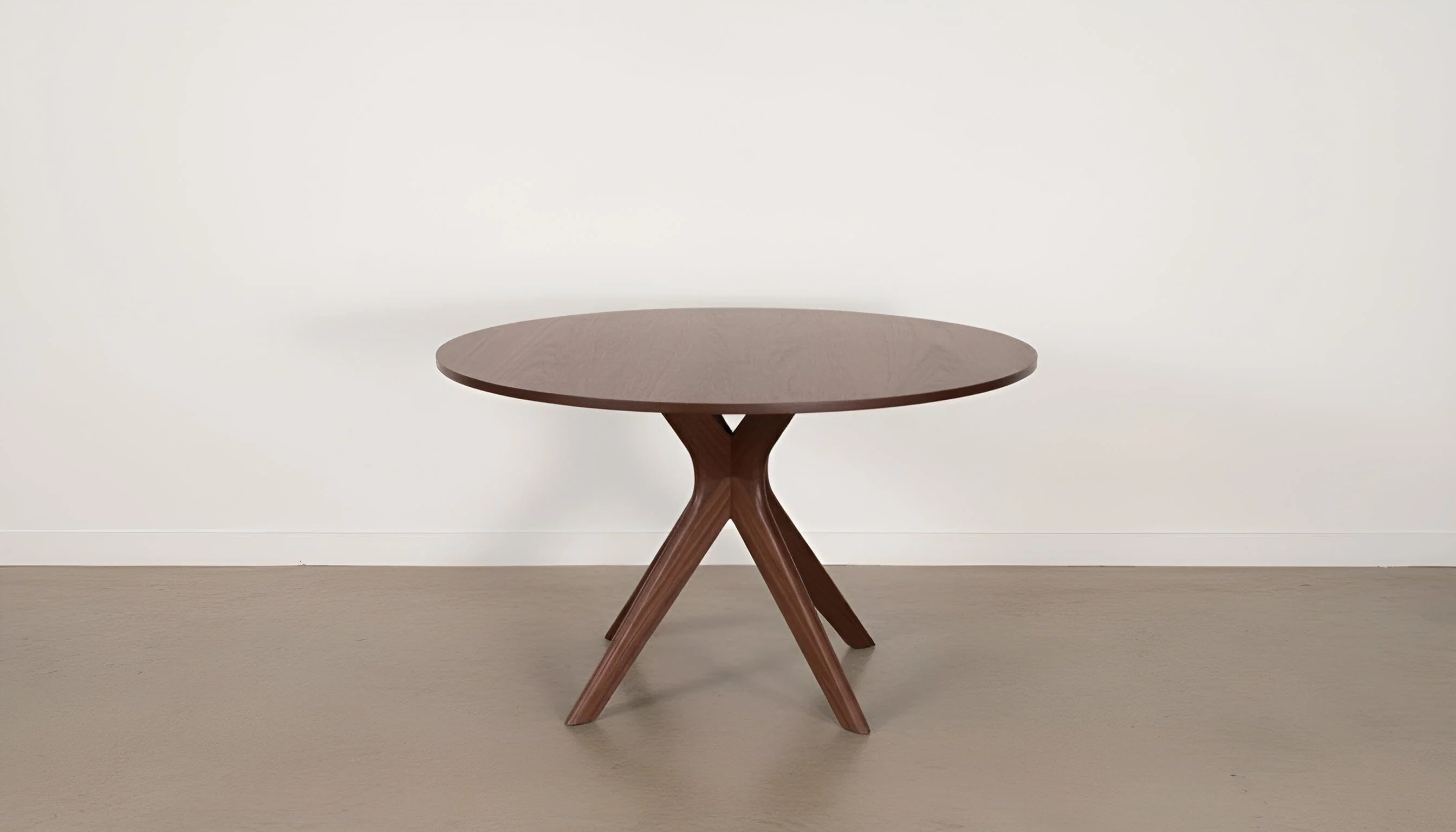 Strata Round Dining Table - Solid Wood | Columbus - Image 3