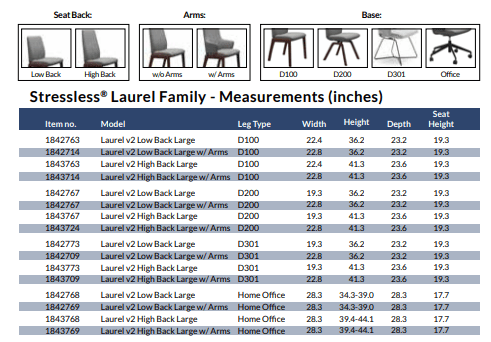 Stressless Laurel Dining Chair - Image 13