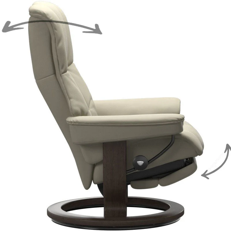 Stressless Mayfair Recliner with Ottoman - Image 5