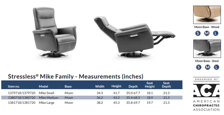 Stressless Mike Power Recliner - Image 5