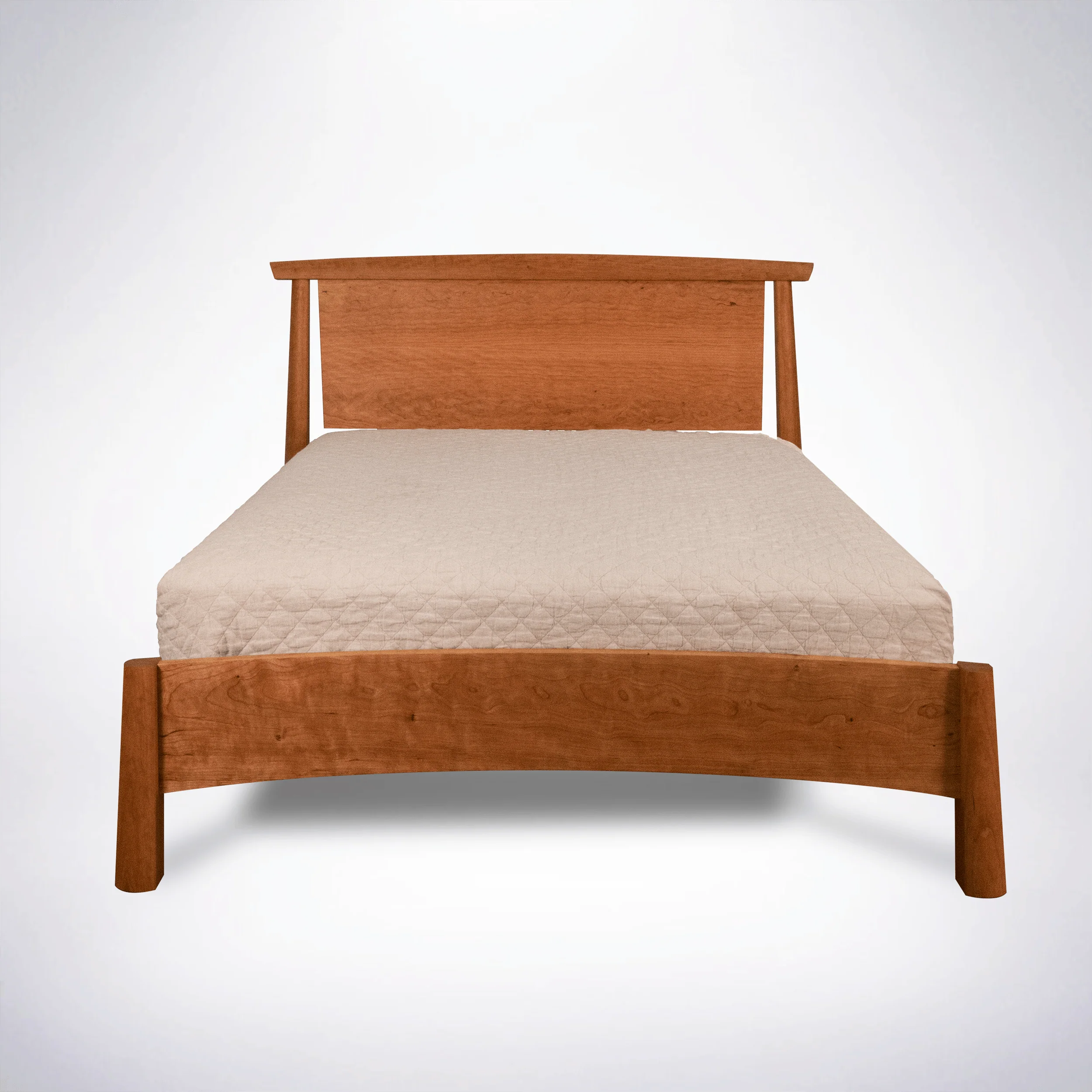 Sunrise Platform Bed - Cherry - Image 4