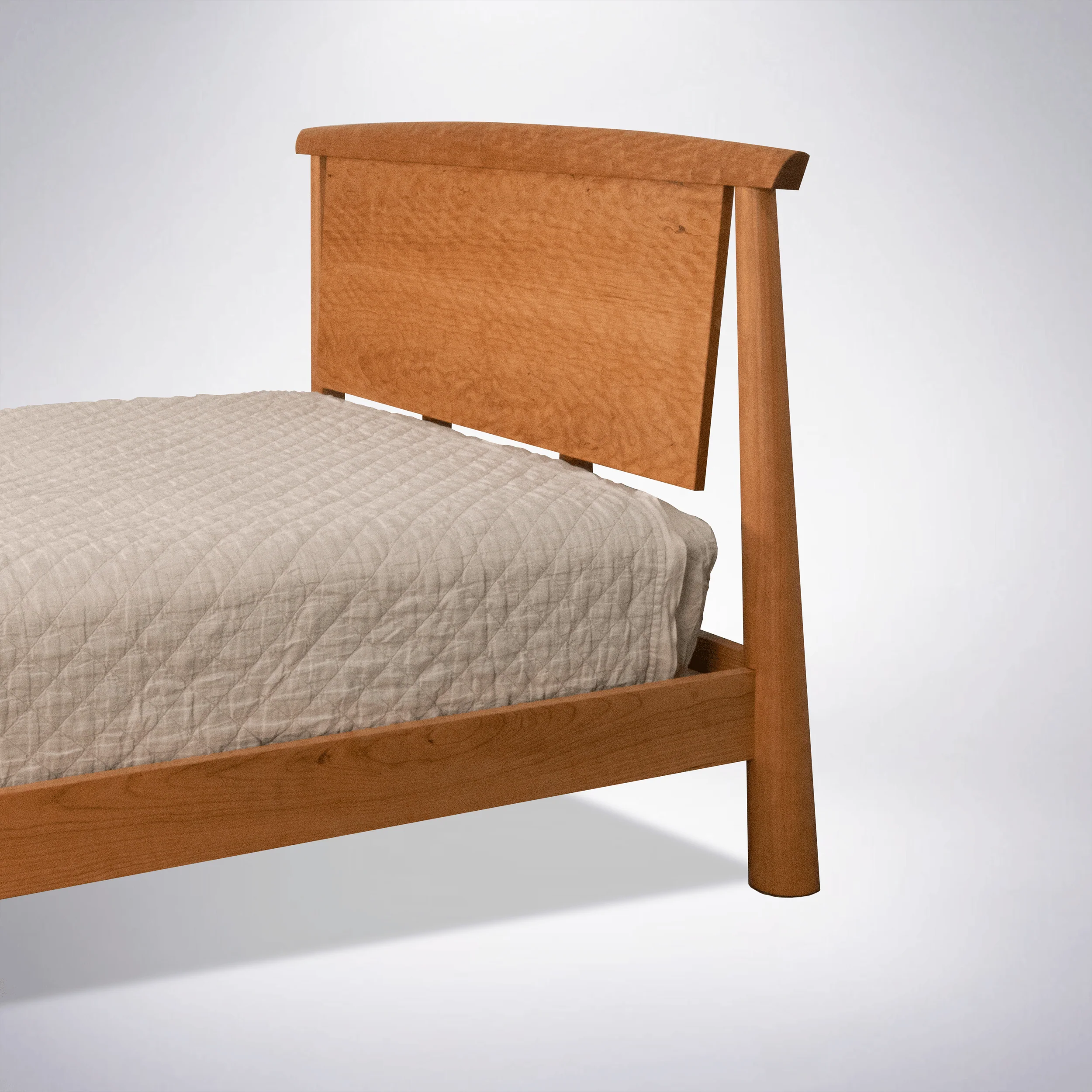 Sunrise Platform Bed - Cherry - Image 5