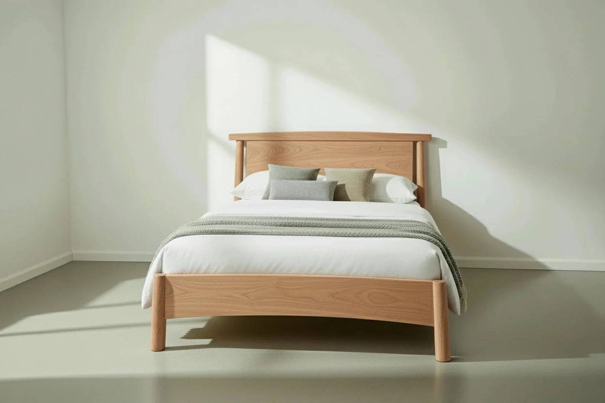 Sunrise Platform Bed - White Oak - Image 5