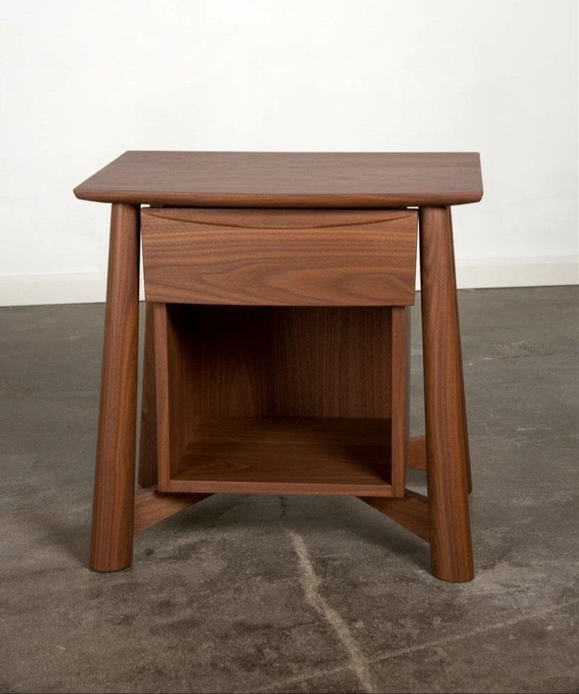 Sunrise Side Table - Walnut