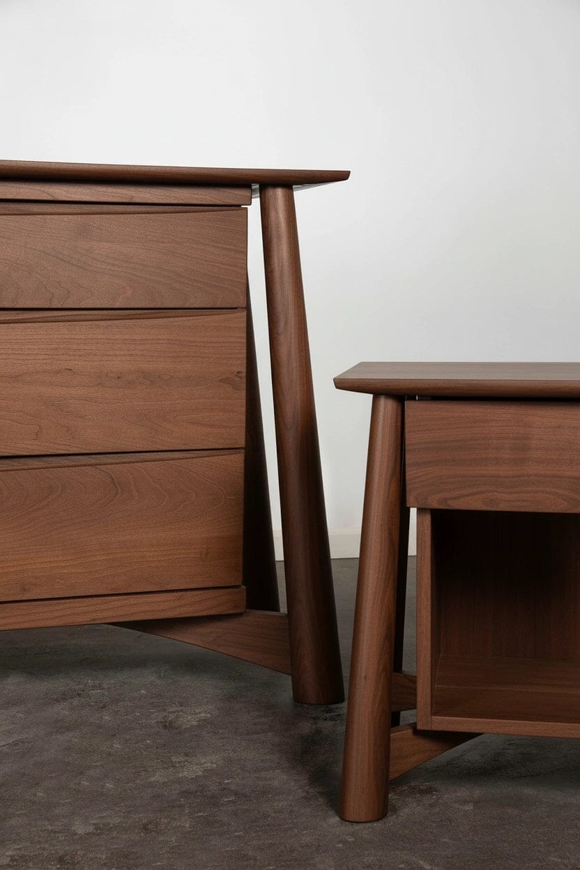 Sunrise Side Table - Walnut - Image 2