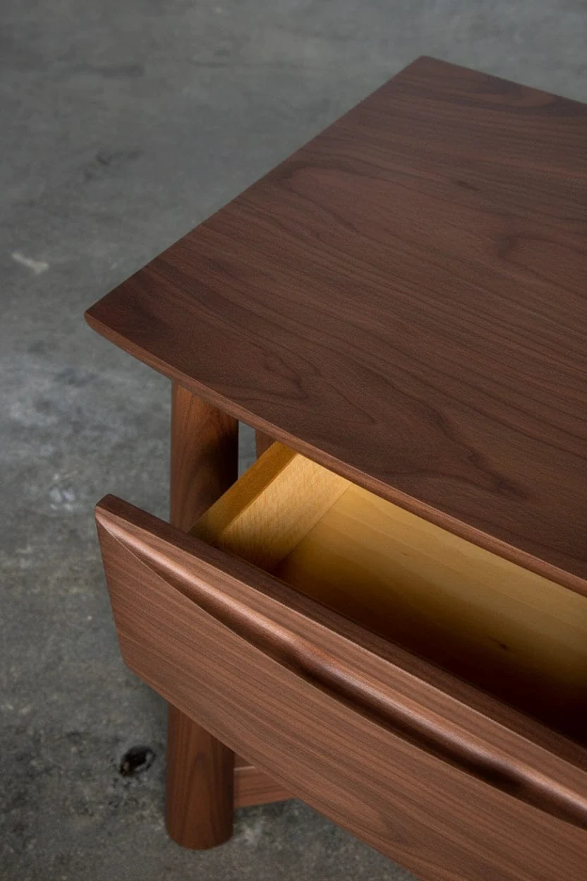 Sunrise Side Table - Walnut - Image 5