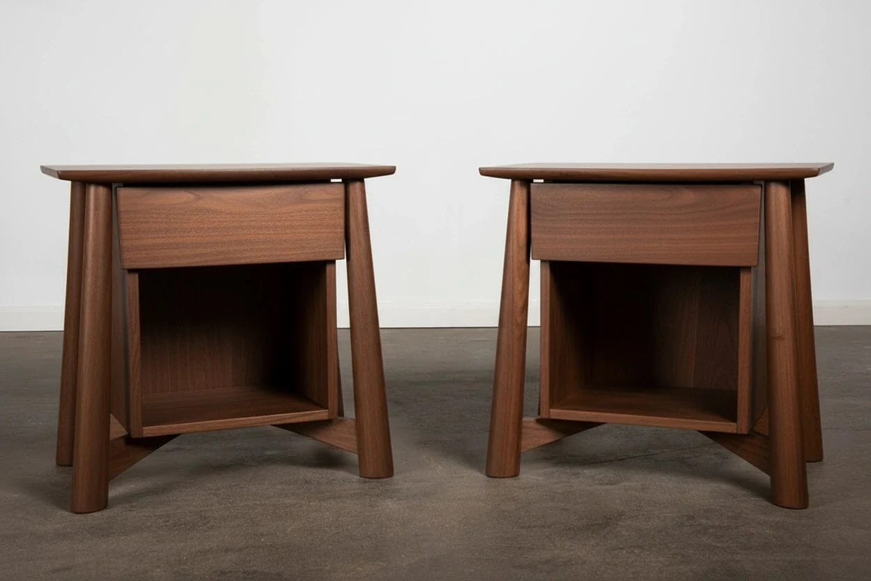 Sunrise Side Table - Walnut - Image 6